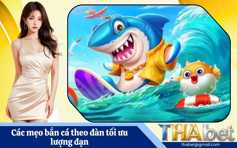 Các mẹo bắn cá theo đàn tối ưu lượng đạn