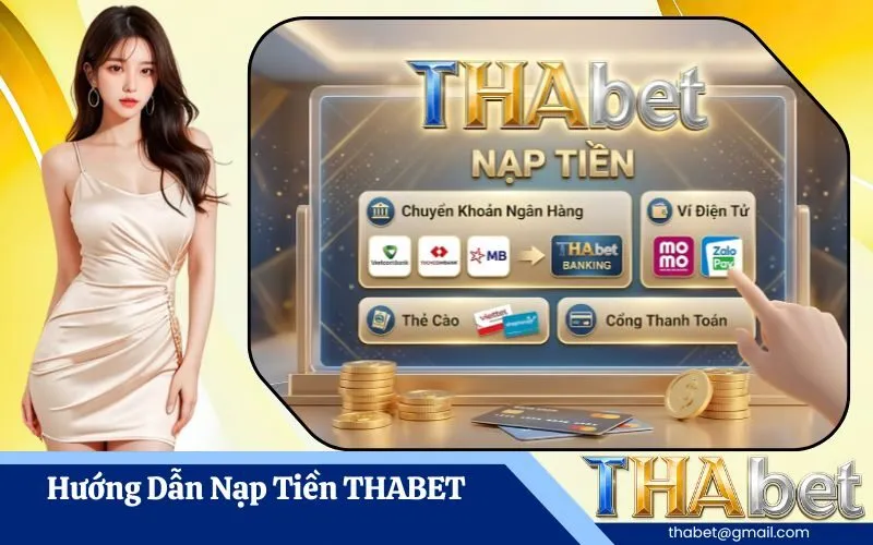 Hướng Dẫn Nạp Tiền THABET