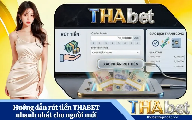 Hướng dẫn rút tiền THABET nhanh nhất cho người mới